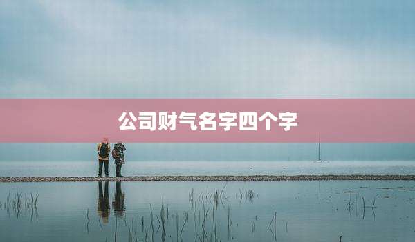 公司财气名字四个字
