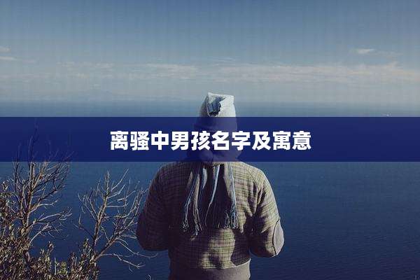 离骚中男孩名字及寓意