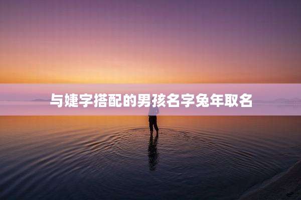 与婕字搭配的男孩名字兔年取名
