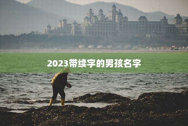 2023带续字的男孩名字