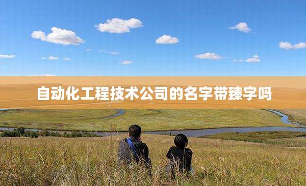 自动化工程技术公司的名字带臻字吗