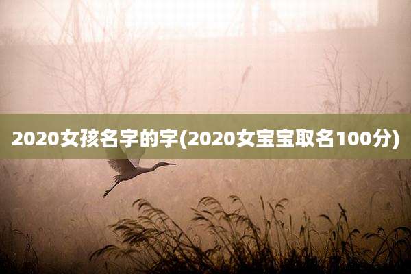 2020女孩名字的字(2020女宝宝取名100分)