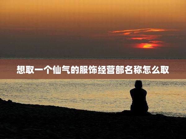 想取一个仙气的服饰经营部名称怎么取