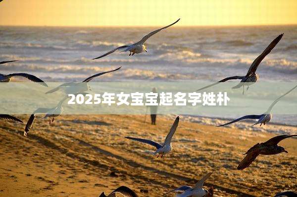 2025年女宝宝起名字姓朴