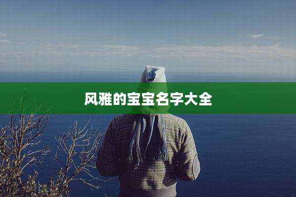 风雅的宝宝名字大全