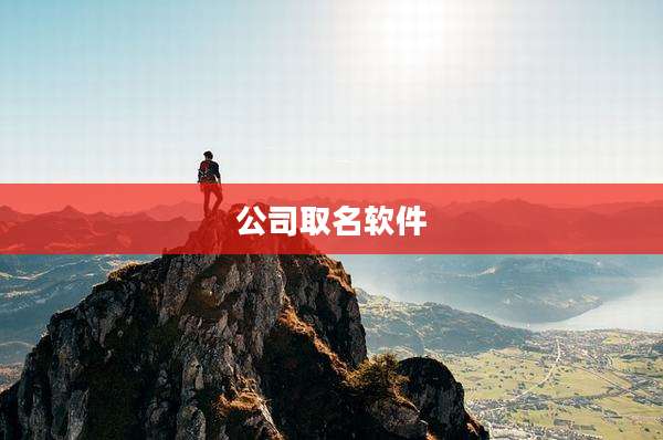 公司取名软件
