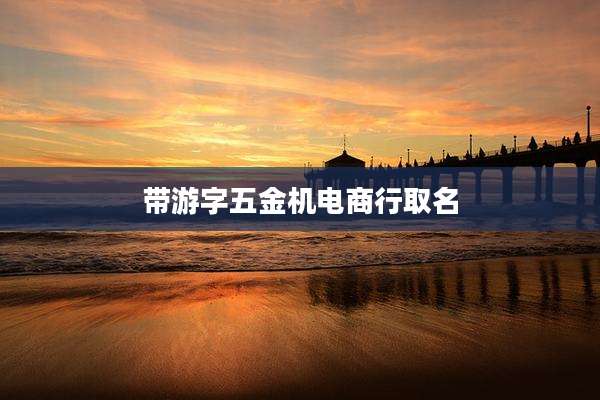 带游字五金机电商行取名
