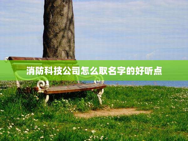 消防科技公司怎么取名字的好听点
