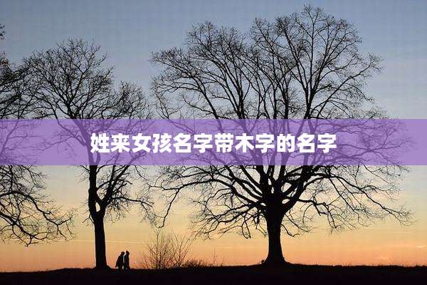 姓来女孩名字带木字的名字