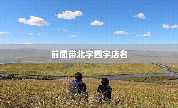 前面带北字四字店名