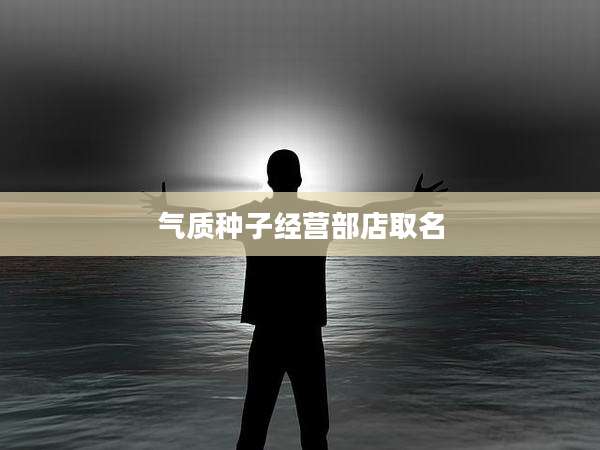 气质种子经营部店取名