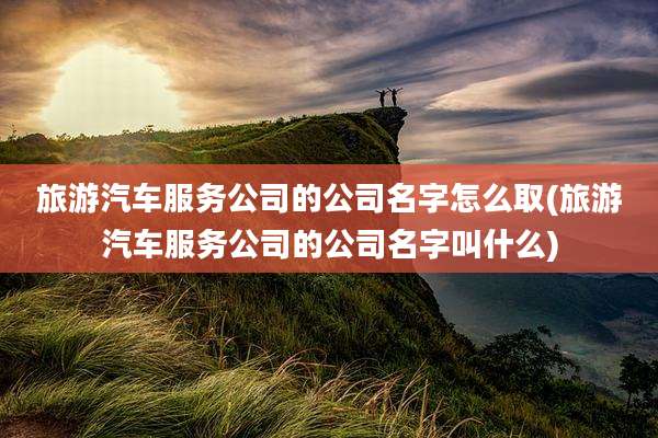 旅游汽车服务公司的公司名字怎么取(旅游汽车服务公司的公司名字叫什么)