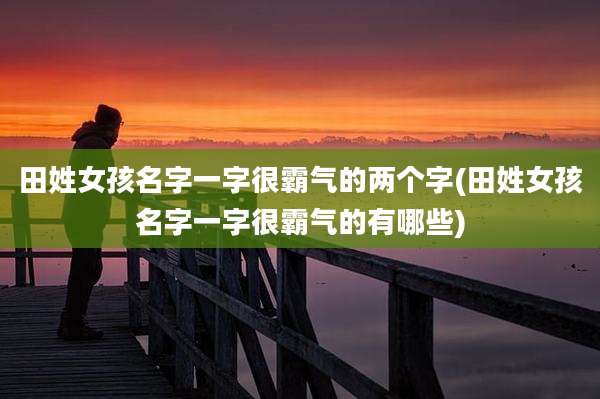 田姓女孩名字一字很霸气的两个字(田姓女孩名字一字很霸气的有哪些)