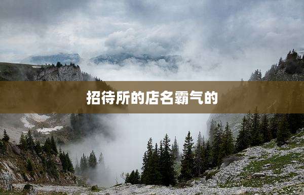 招待所的店名霸气的