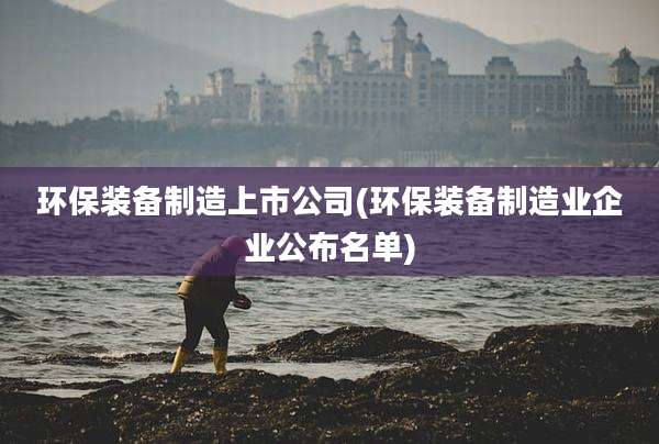 环保装备制造上市公司(环保装备制造业企业公布名单)