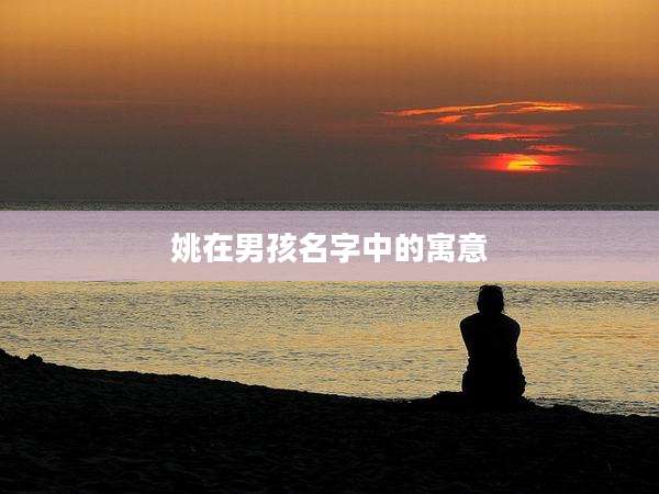 姚在男孩名字中的寓意