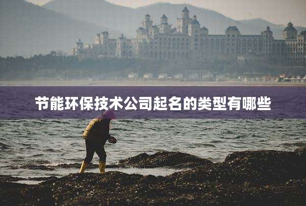 节能环保技术公司起名的类型有哪些