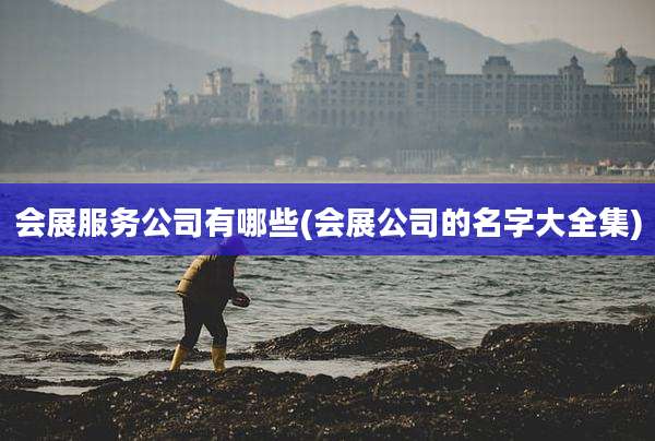 会展服务公司有哪些(会展公司的名字大全集)