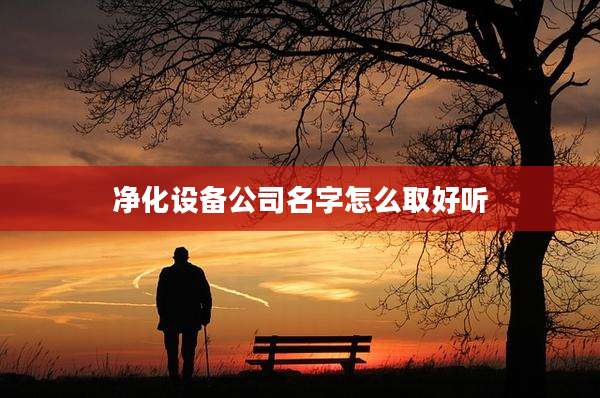 净化设备公司名字怎么取好听