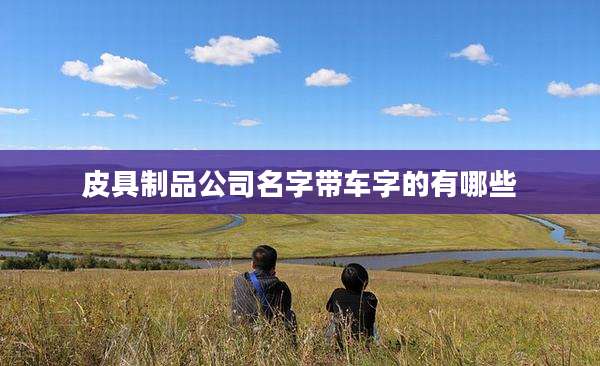 皮具制品公司名字带车字的有哪些