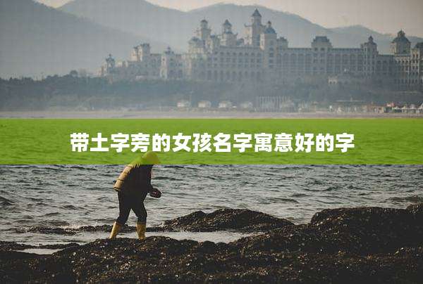 带土字旁的女孩名字寓意好的字