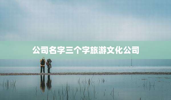 公司名字三个字旅游文化公司