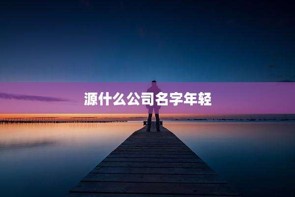 源什么公司名字年轻