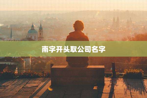 南字开头取公司名字
