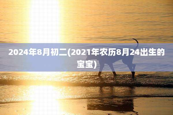 2024年8月初二(2021年农历8月24出生的宝宝)