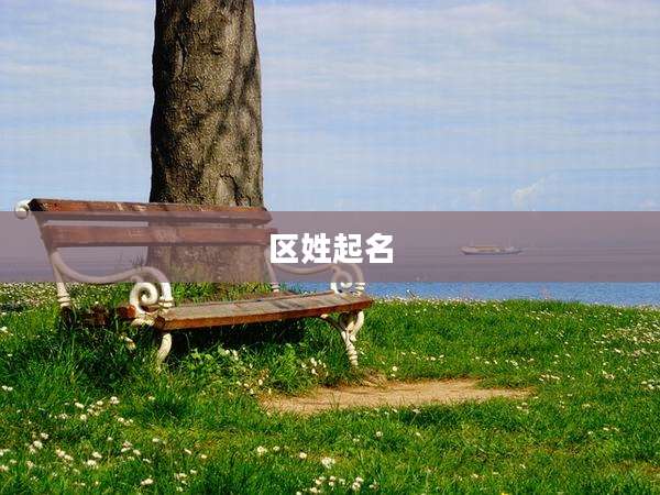 区姓起名