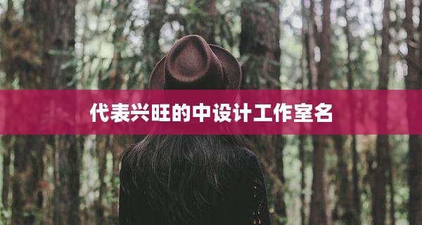 代表兴旺的中设计工作室名
