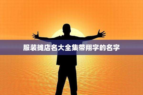 服装摊店名大全集带翔字的名字