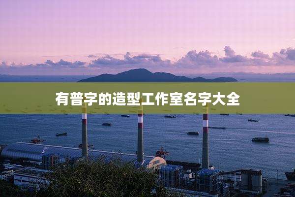 有普字的造型工作室名字大全