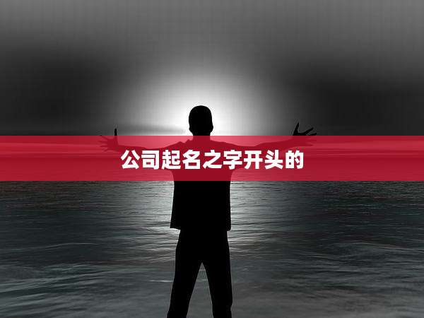 公司起名之字开头的