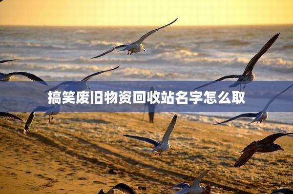 搞笑废旧物资回收站名字怎么取