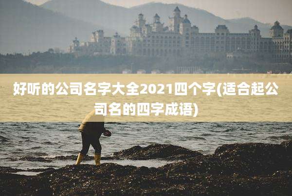 好听的公司名字大全2021四个字(适合起公司名的四字成语)