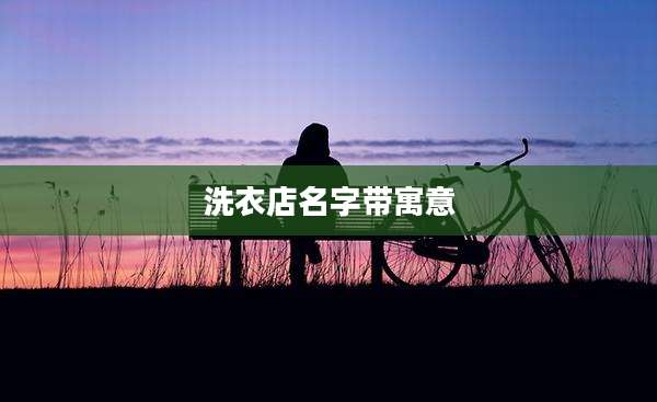 洗衣店名字带寓意