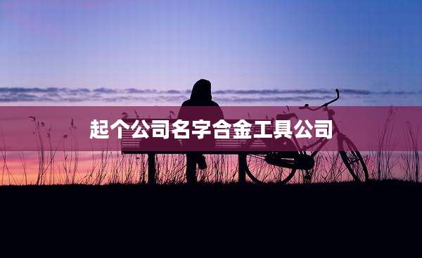 起个公司名字合金工具公司