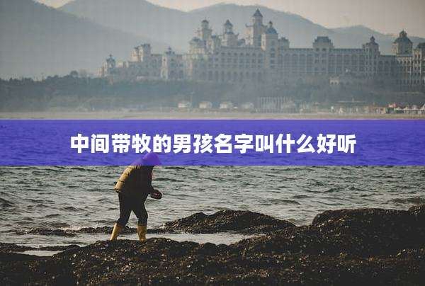 中间带牧的男孩名字叫什么好听