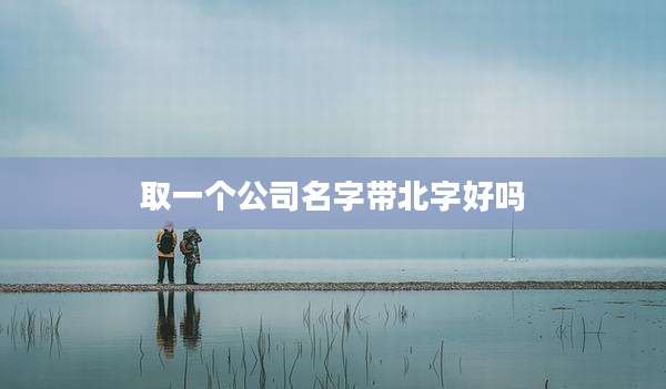 取一个公司名字带北字好吗