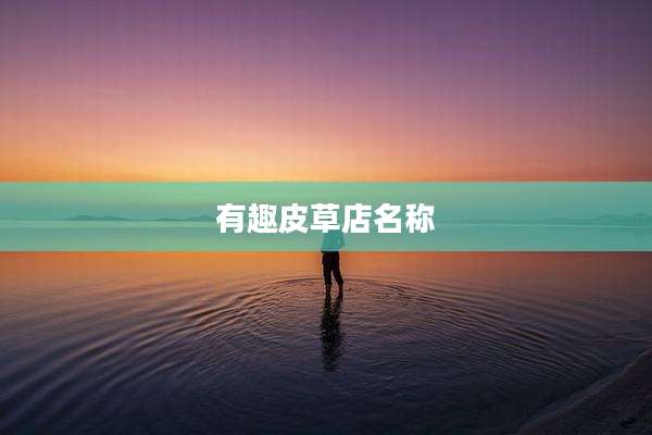 有趣皮草店名称