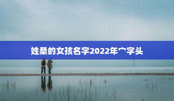 姓桑的女孩名字2022年宀字头