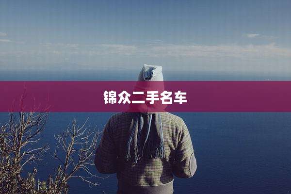 锦众二手名车