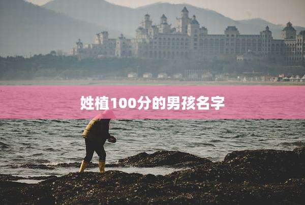 姓植100分的男孩名字