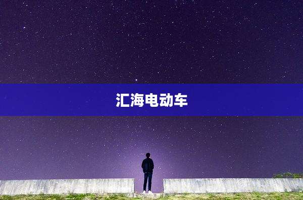 汇海电动车