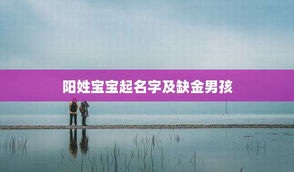 阳姓宝宝起名字及缺金男孩