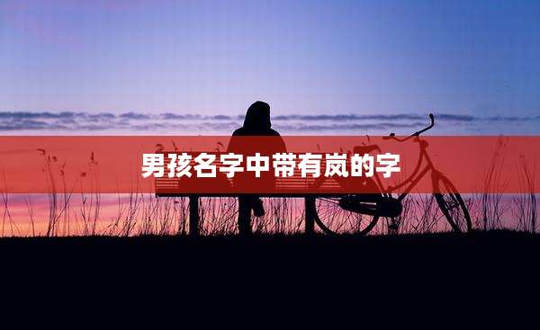 男孩名字中带有岚的字