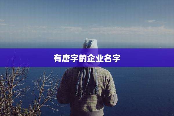 有唐字的企业名字