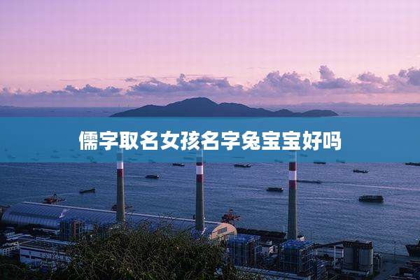 儒字取名女孩名字兔宝宝好吗