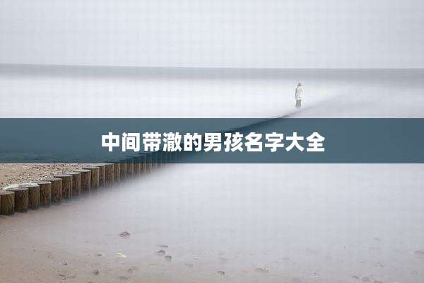 中间带澈的男孩名字大全